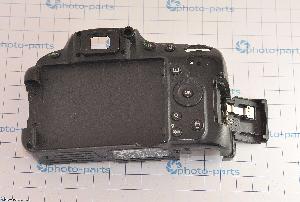 Корпус (задняя панель) Nikon D5100, б/у в сборе без шарнира с крышкой картоприемника